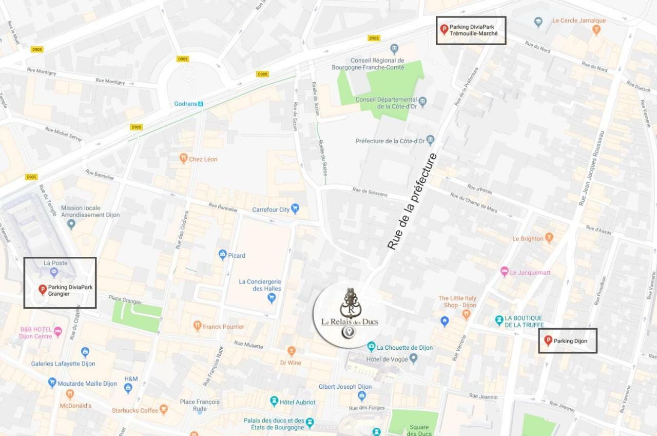 Le Relais Des Ducs : Centre Historique Dijon Apartman Kültér fotó